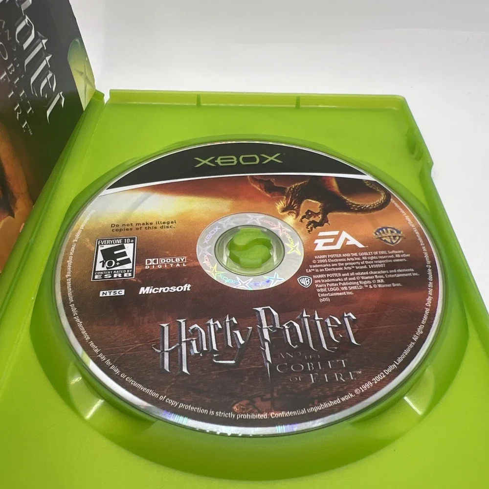 Harry Potter and the Goblet of Fire (Xbox, 2005) Complete Tested Working
